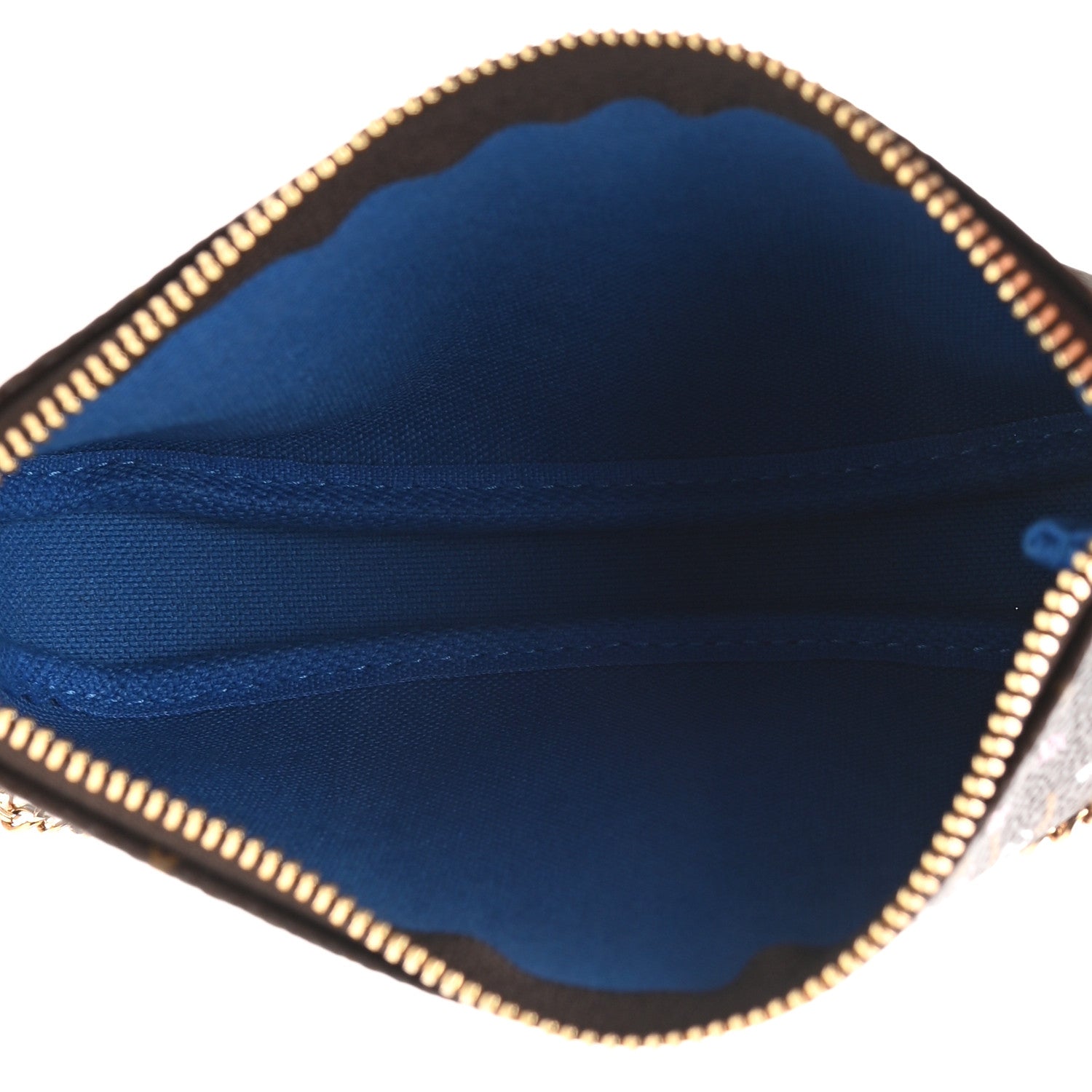 Louis Vuitton Monogram 2019 Christmas Animation Mini Venice Pochette Accessories Blue 5 of 8