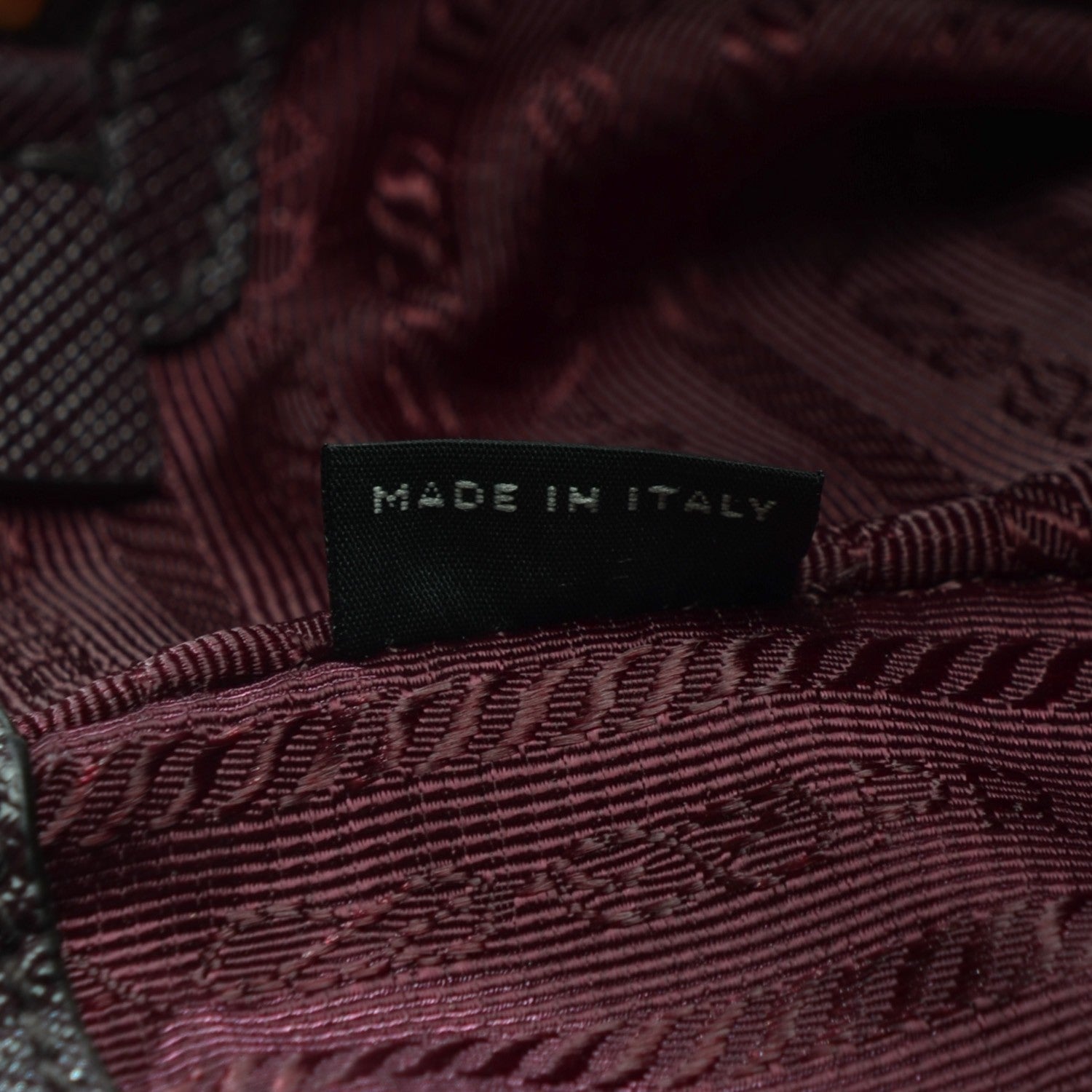 Prada Saffiano Lux Large Tote Bordeaux 7 of 9