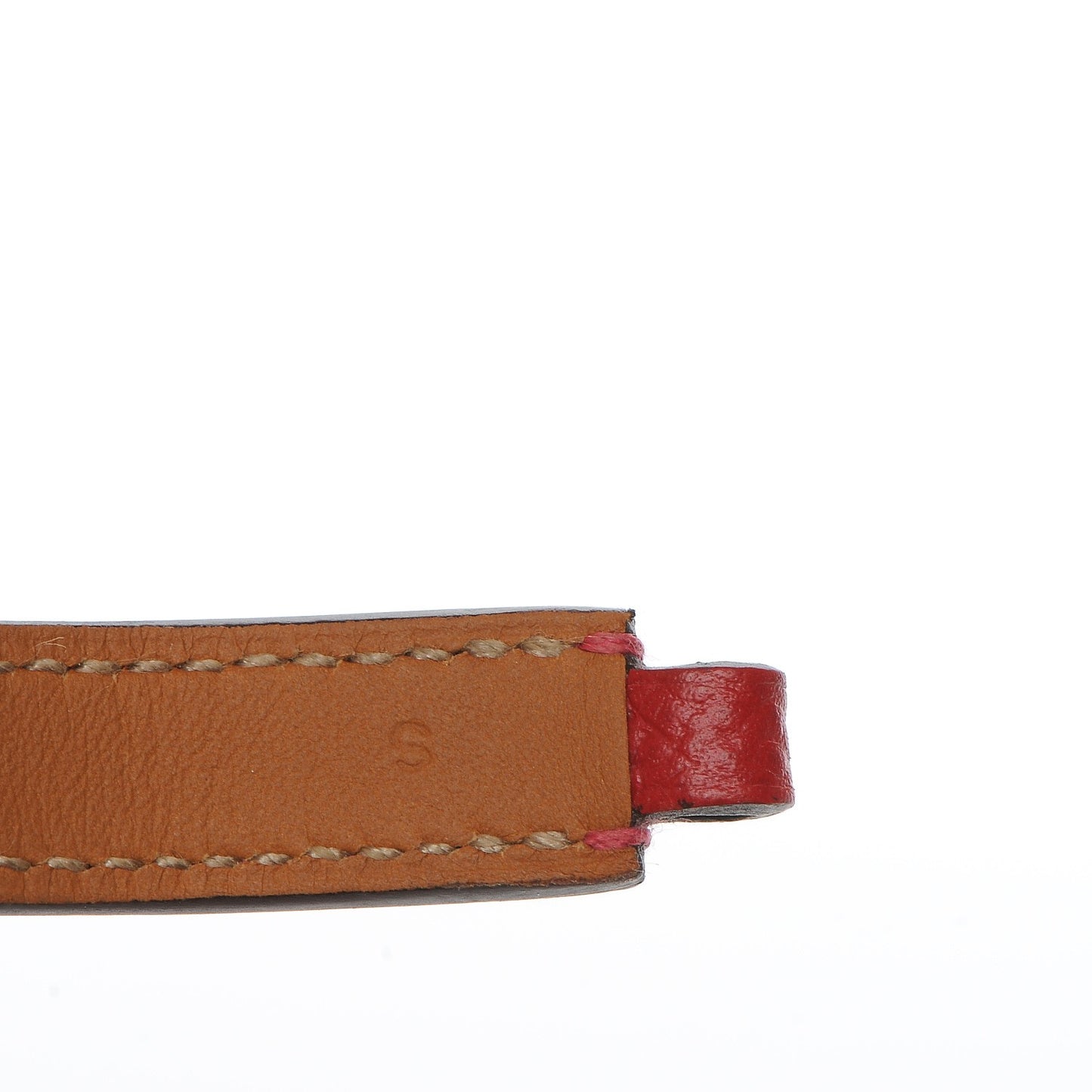 Epsom Rivale Double Tour Bracelet S Rouge Casaque
