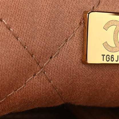 Chanel Shiny Calfskin Quilted Small Chanel 22 Beige 8 of 11