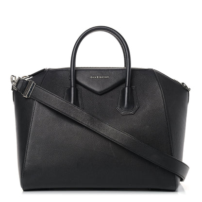 Givenchy Sugar Goatskin Medium Antigona Black 1 of 16