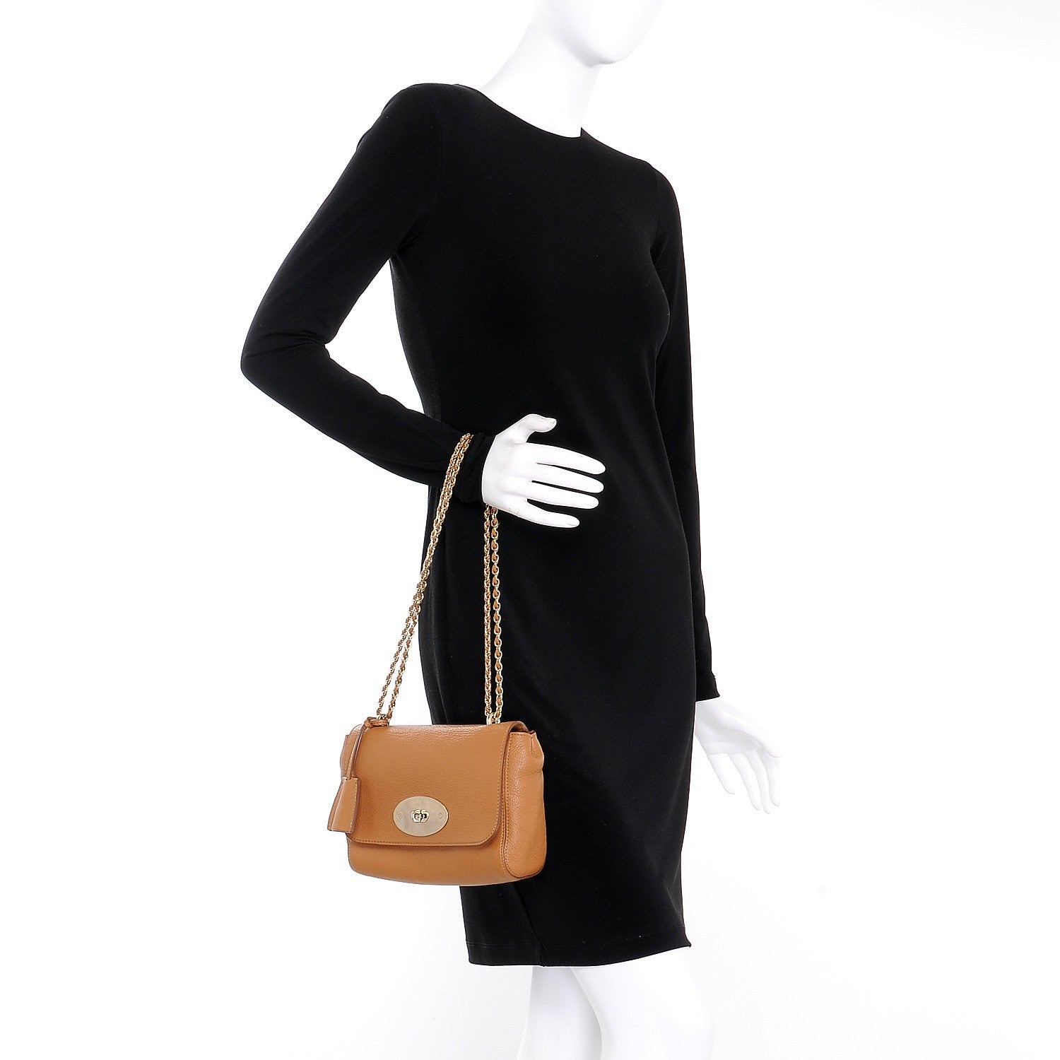 Mulberry Glossy Goatskin Medium Lily Deer Brown 3 of 8