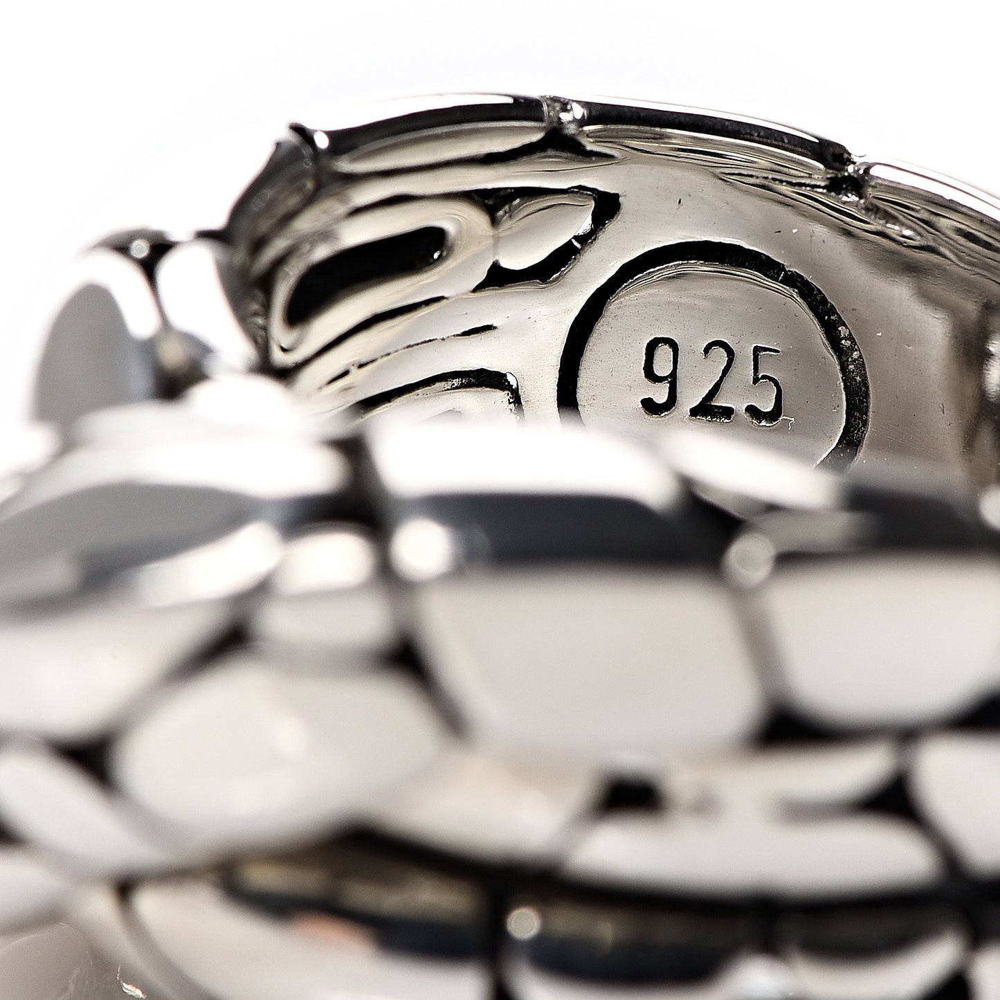 Sterling Silver Kali Twist Ring 55 7.25