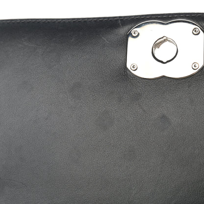 Chanel Patent Diagonal Quilted Flap Black 12 of 14