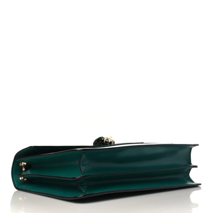 Bulgari Calfskin Serpenti Forever Shoulder Bag Emerald Green 5 of 11
