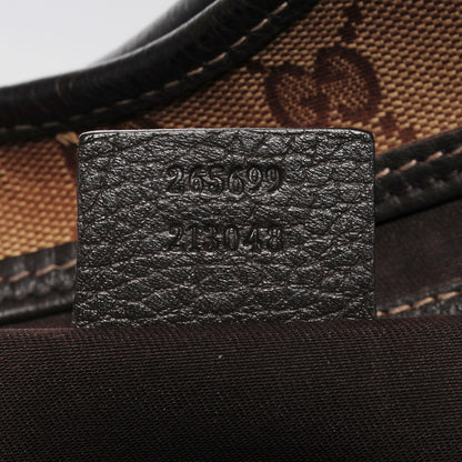 Gucci Crystal Monogram Medium Joy Shoulder Bag Dark Brown 7 of 7