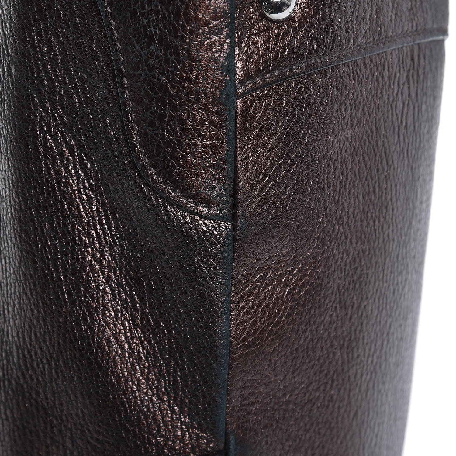 Prada Vitello Daino Shoulder Bag Antico Mordore 12 of 13