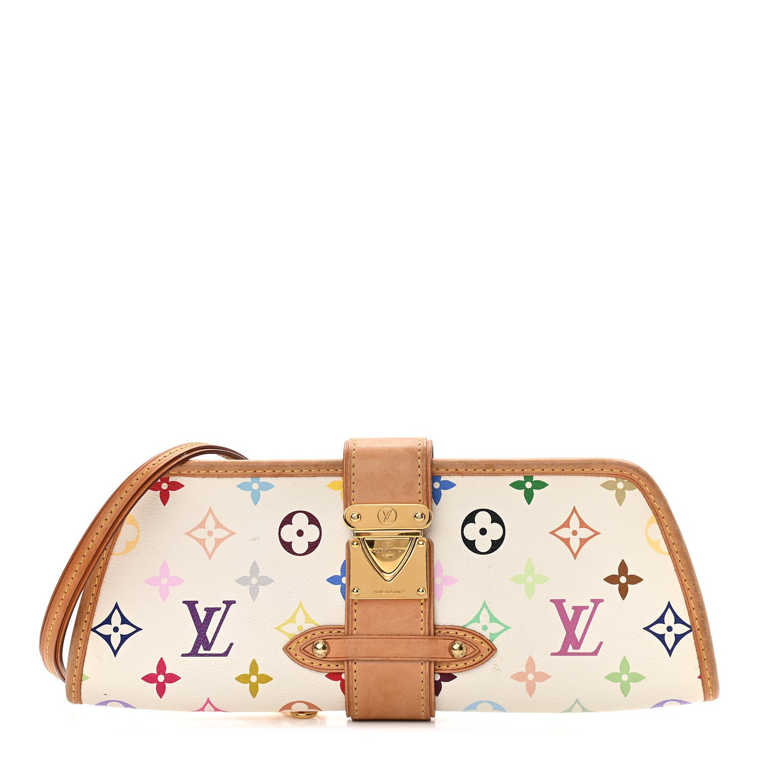 Louis Vuitton Monogram Multicolor Shirley White 1 of 9
