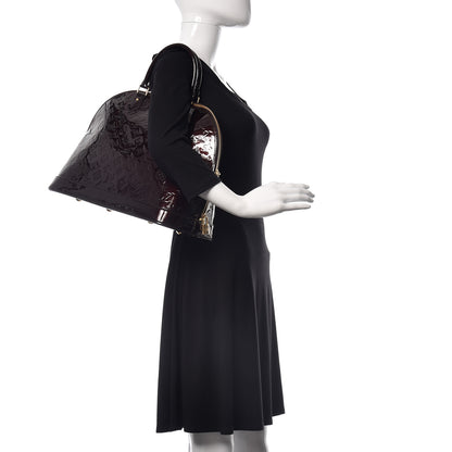 Louis Vuitton Vernis Alma GM Amarante 2 of 14