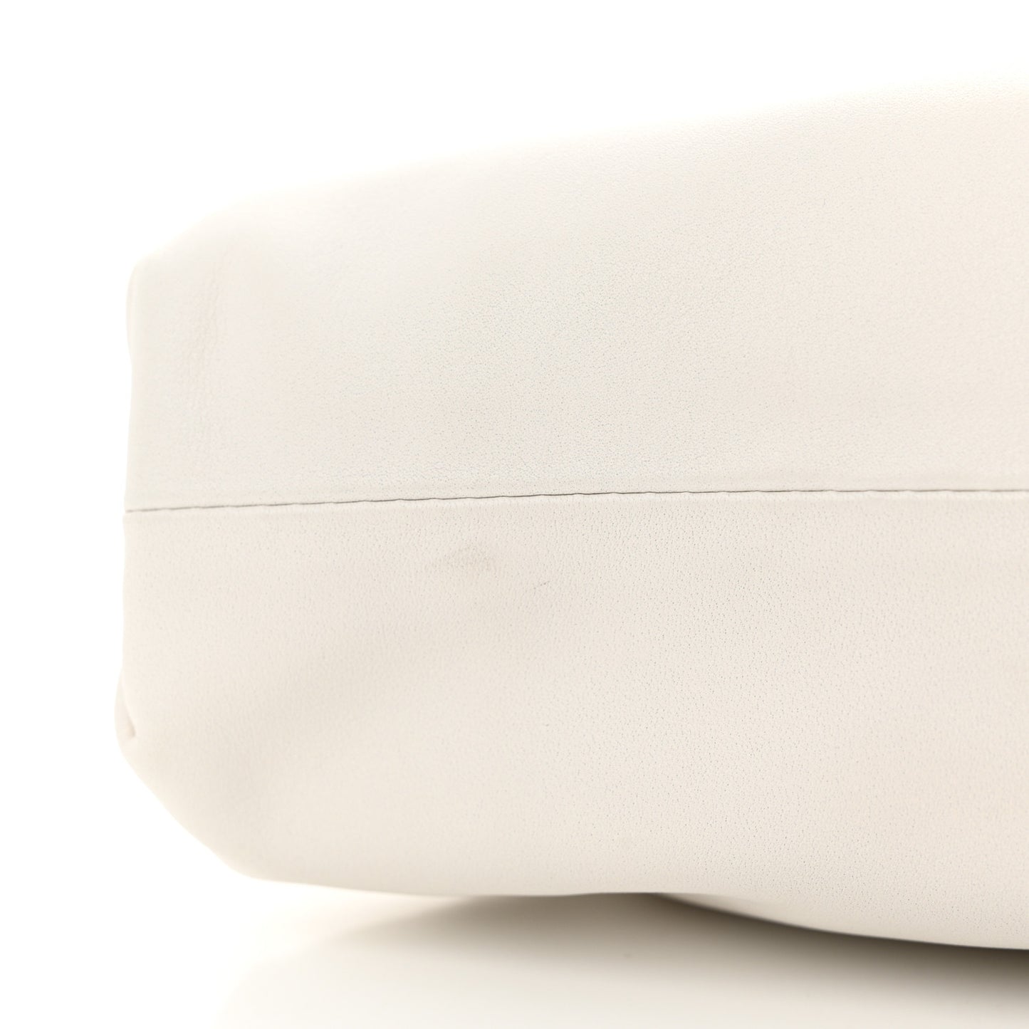 Butter Calfskin The Mini Pouch Chalk