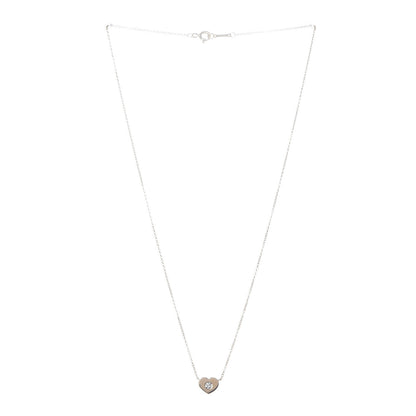 Tiffany 18K Yellow Gold Diamond Paloma Picasso Modern Heart Pendant Necklace 3 of 7