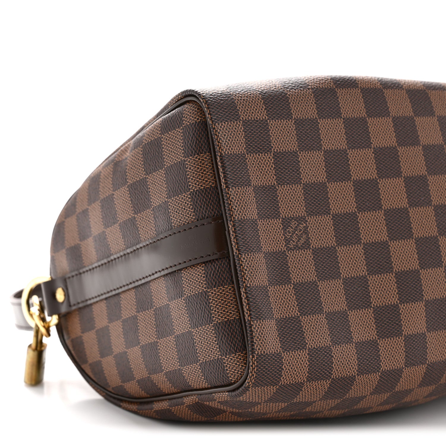 Louis Vuitton Damier Ebene Speedy Bandouliere 25 10 of 12