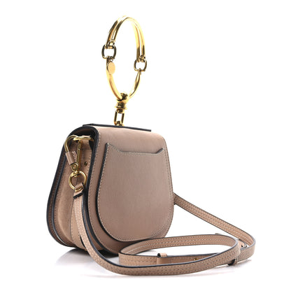 Chloe Calfskin Suede Nile Bracelet Bag Biscotti Beige 3 of 9
