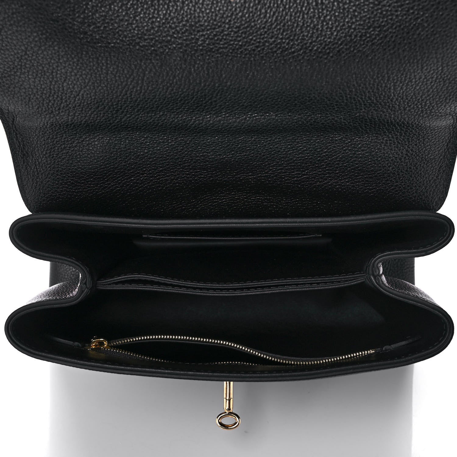 Louis Vuitton Grained Smooth Calfskin Rose Des Vents PM Black 5 of 12