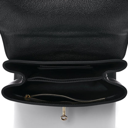 Louis Vuitton Grained Smooth Calfskin Rose Des Vents PM Black 5 of 12
