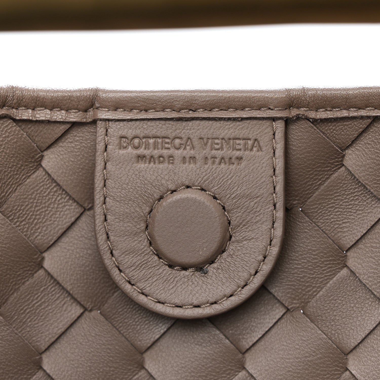Bottega Veneta Nappa Intrecciato Medium Sardine Bag Taupe Grey 7 of 12