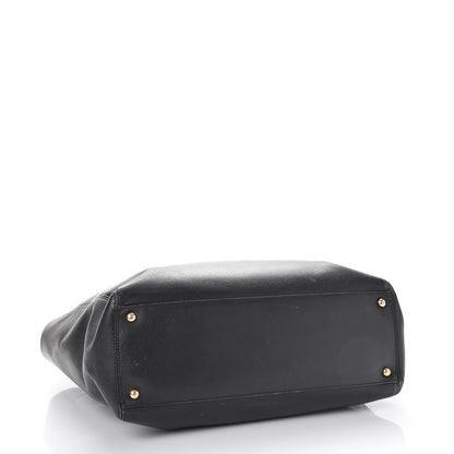 Chanel Calfskin Tall Cerf Tote Black 4 of 23