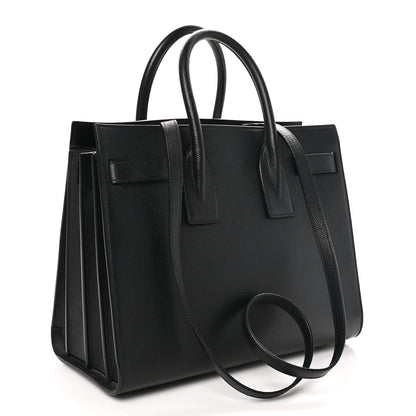 Saint Laurent Grain De Poudre Small Sac De Jour Black 3 of 9