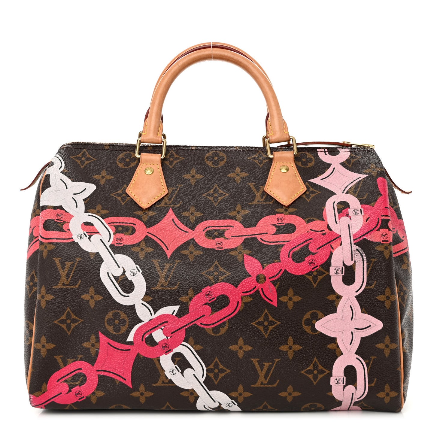 Monogram Bay Speedy 30 Rose Ballerine Poppy