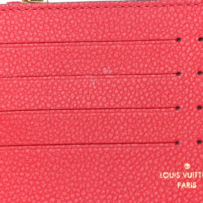 Louis Vuitton Empreinte Pochette Felicie Chain Wallet Scarlet 5 of 5
