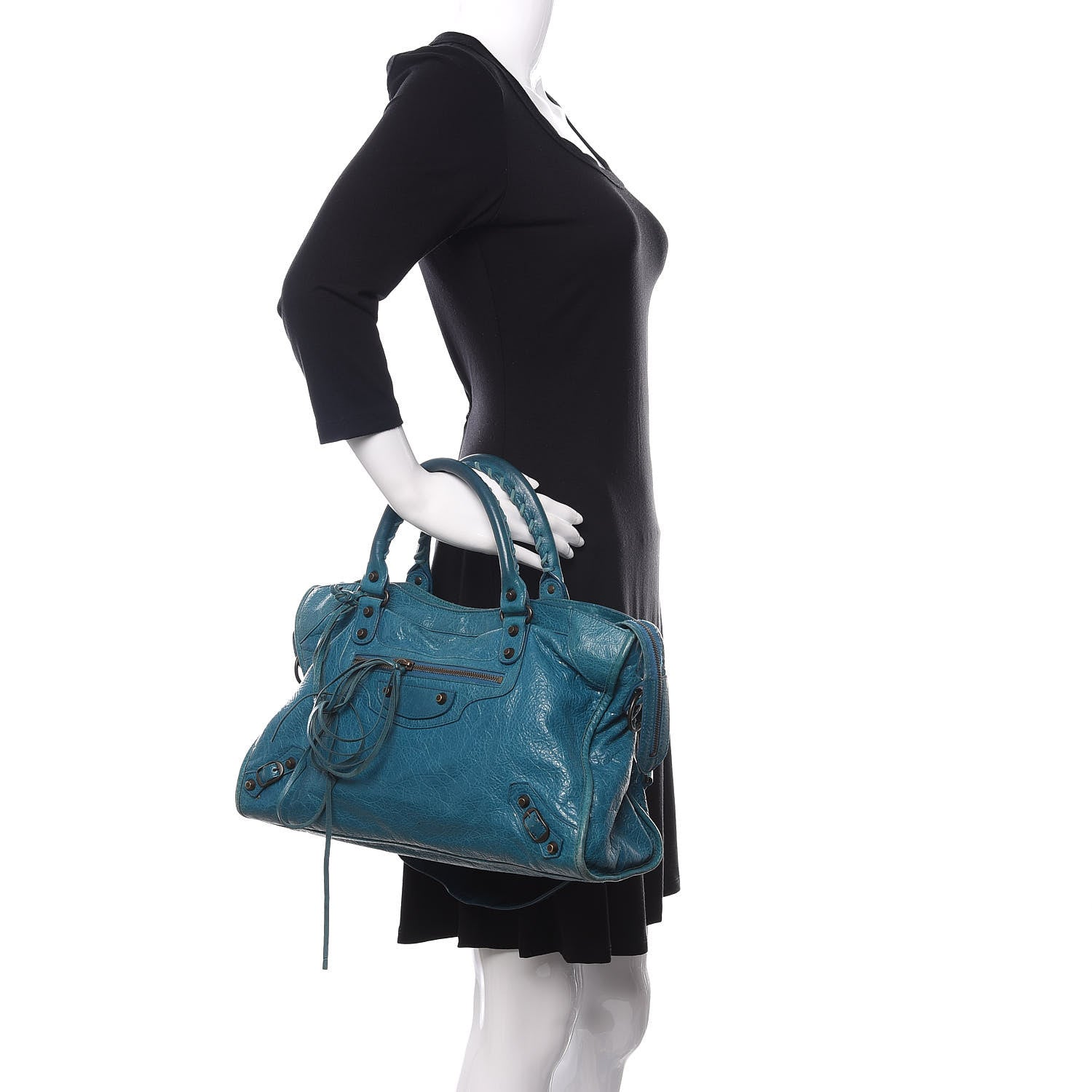 Balenciaga Agneau Classic Hardware City Lagon 2 of 11