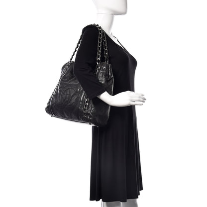 Chanel Glazed Caviar Modern Chain Tote Black 2 of 18