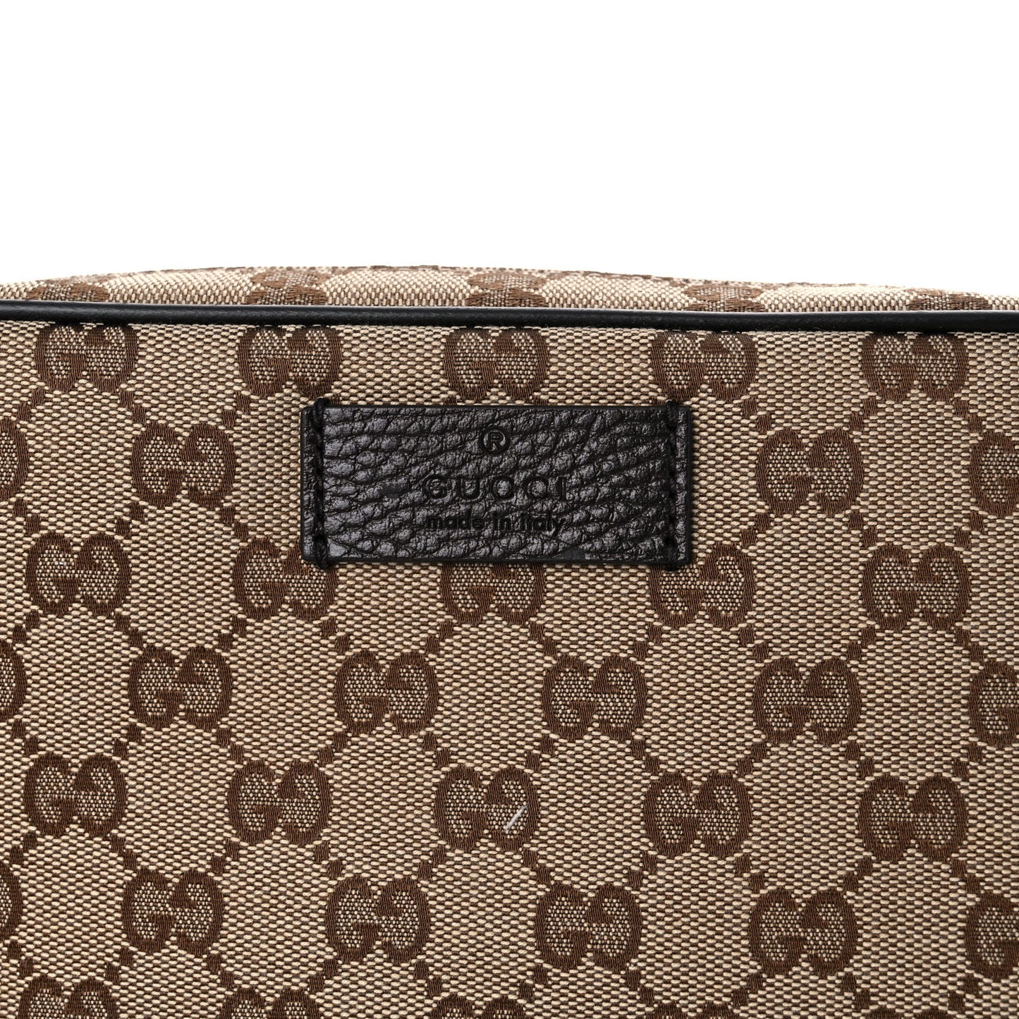 Monogram Belt Bag Dark Brown