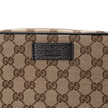 Gucci Monogram Belt Bag Dark Brown 11 of 12