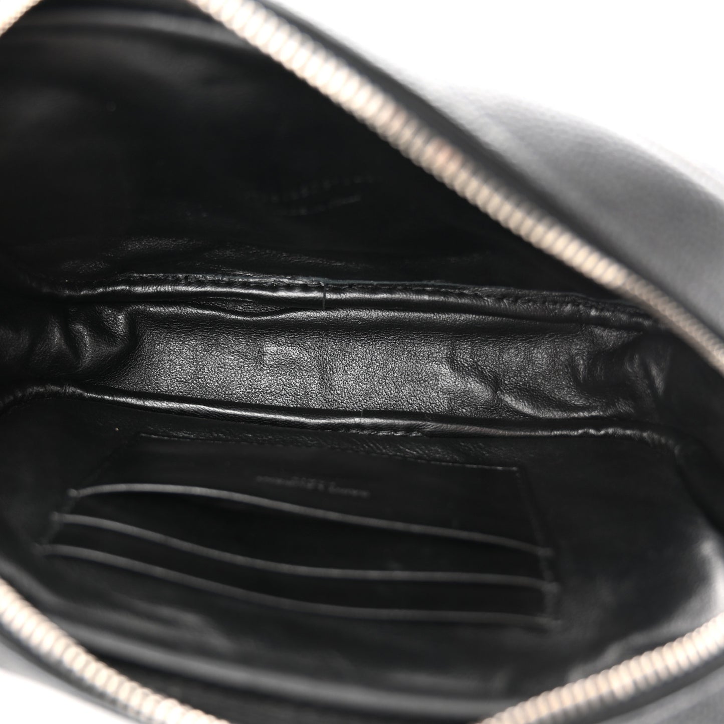 Grain De Poudre Matelasse Monogram Mini Lou Camera Bag Black