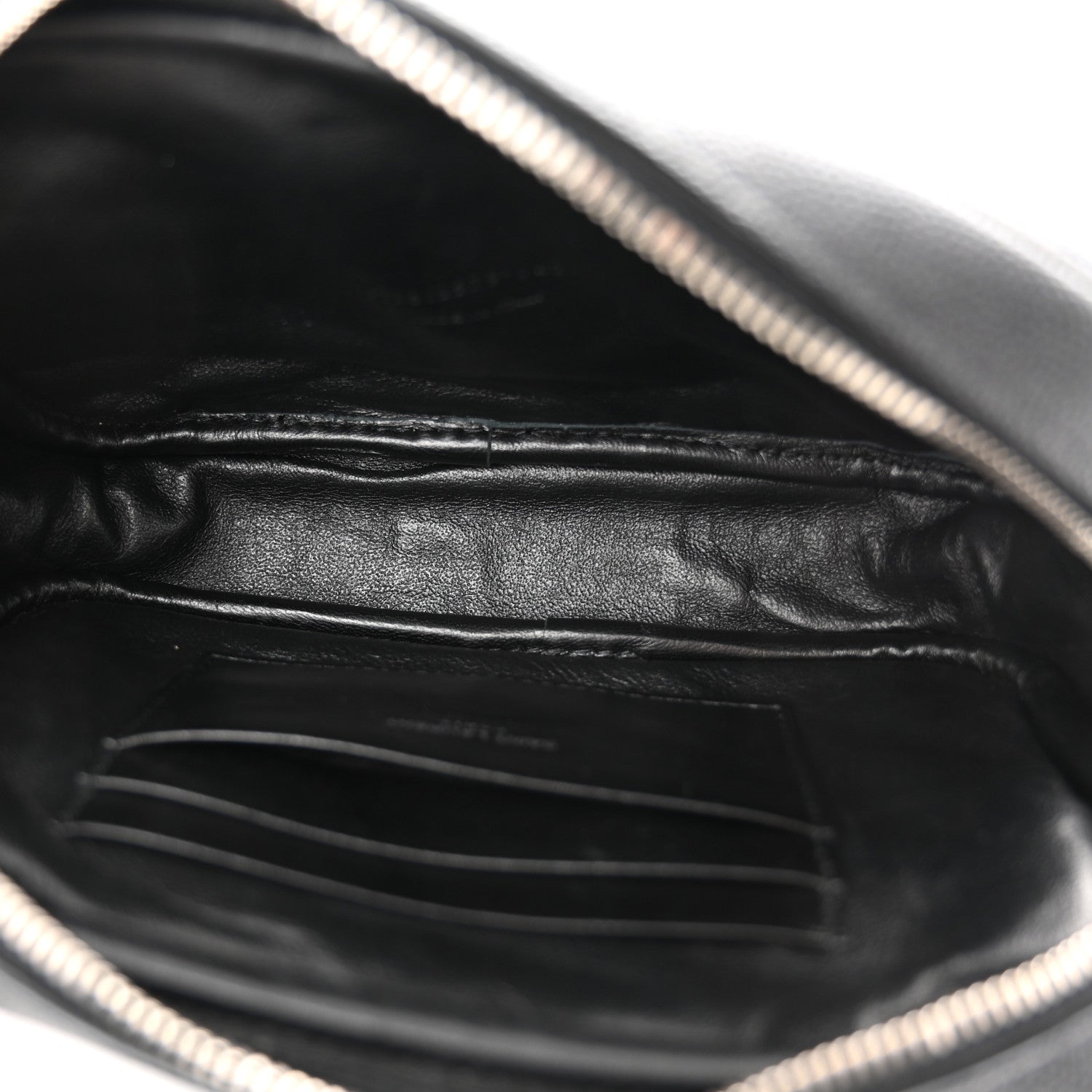 Saint Laurent Grain De Poudre Matelasse Monogram Mini Lou Camera Bag Black 5 of 11