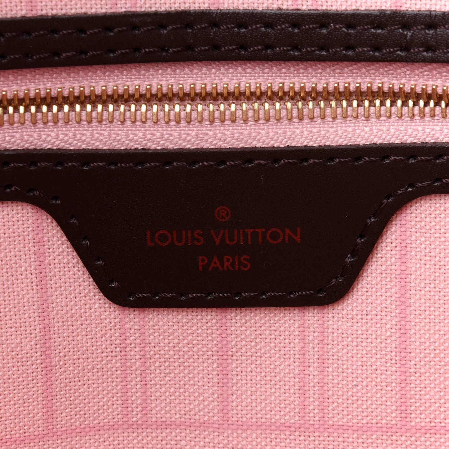 Damier Ebene Neo Neverfull MM Rose Ballerine