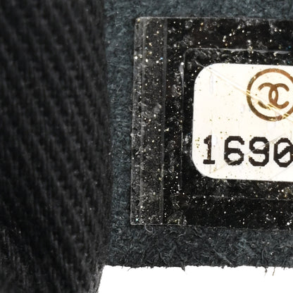Chanel Iridescent Caviar Medium Lady Pearly Flap Black 8 of 14