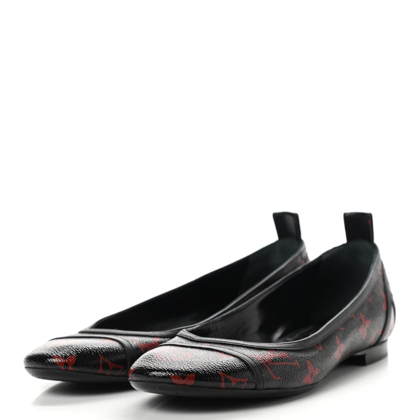 Monogram Infrarouge New Revival Ballerina Flats 37 Black
