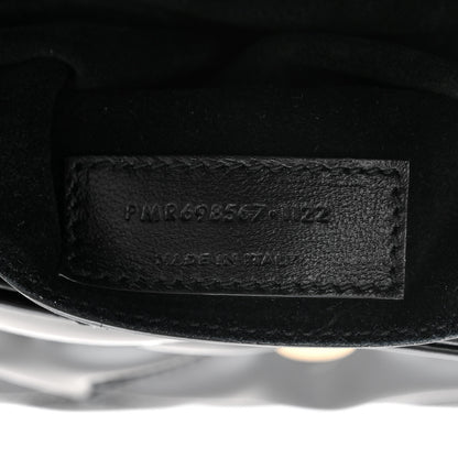 Saint Laurent Patent Quilted Le 57 Diamond Shoulder Bag Black 7 of 10