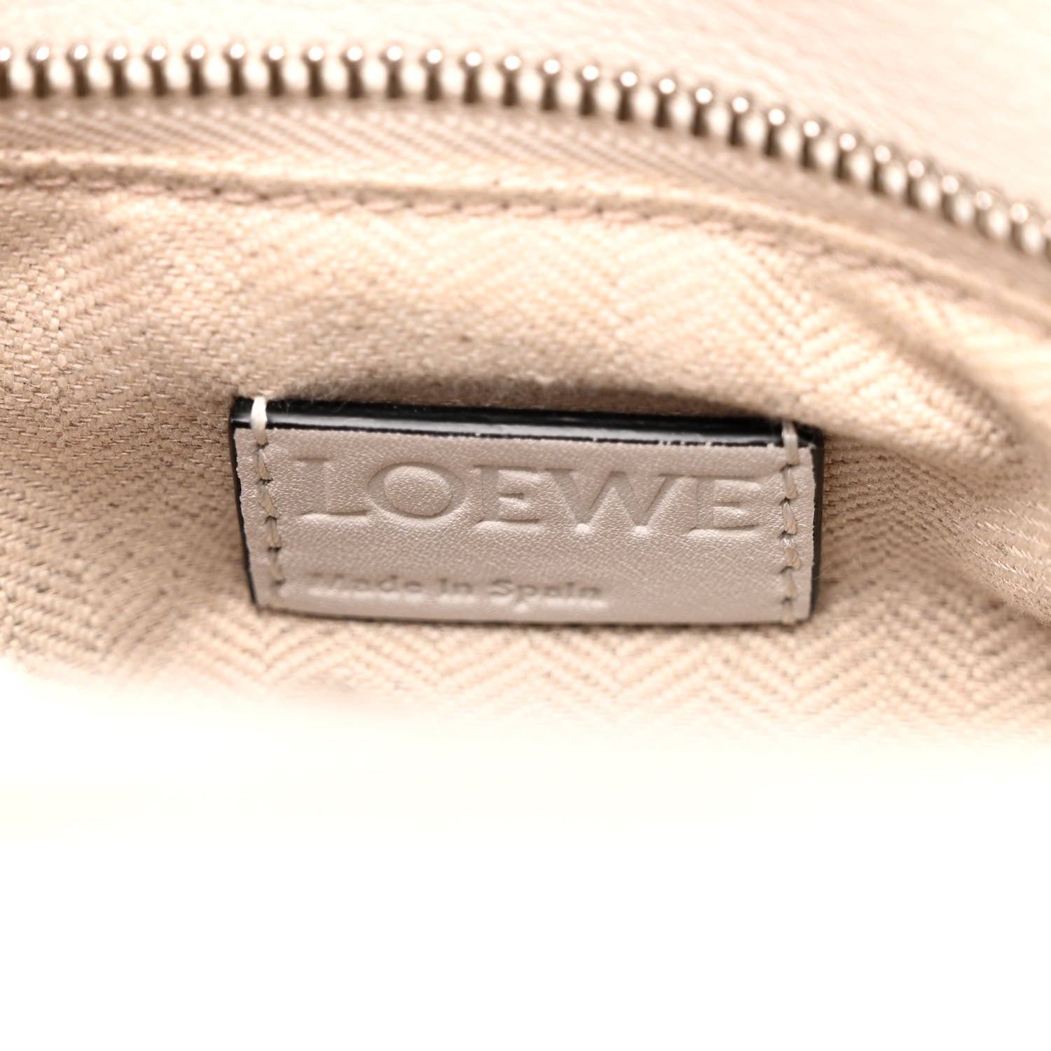 Loewe Grained Calfskin Small Puzzle Bag White 6 of 11