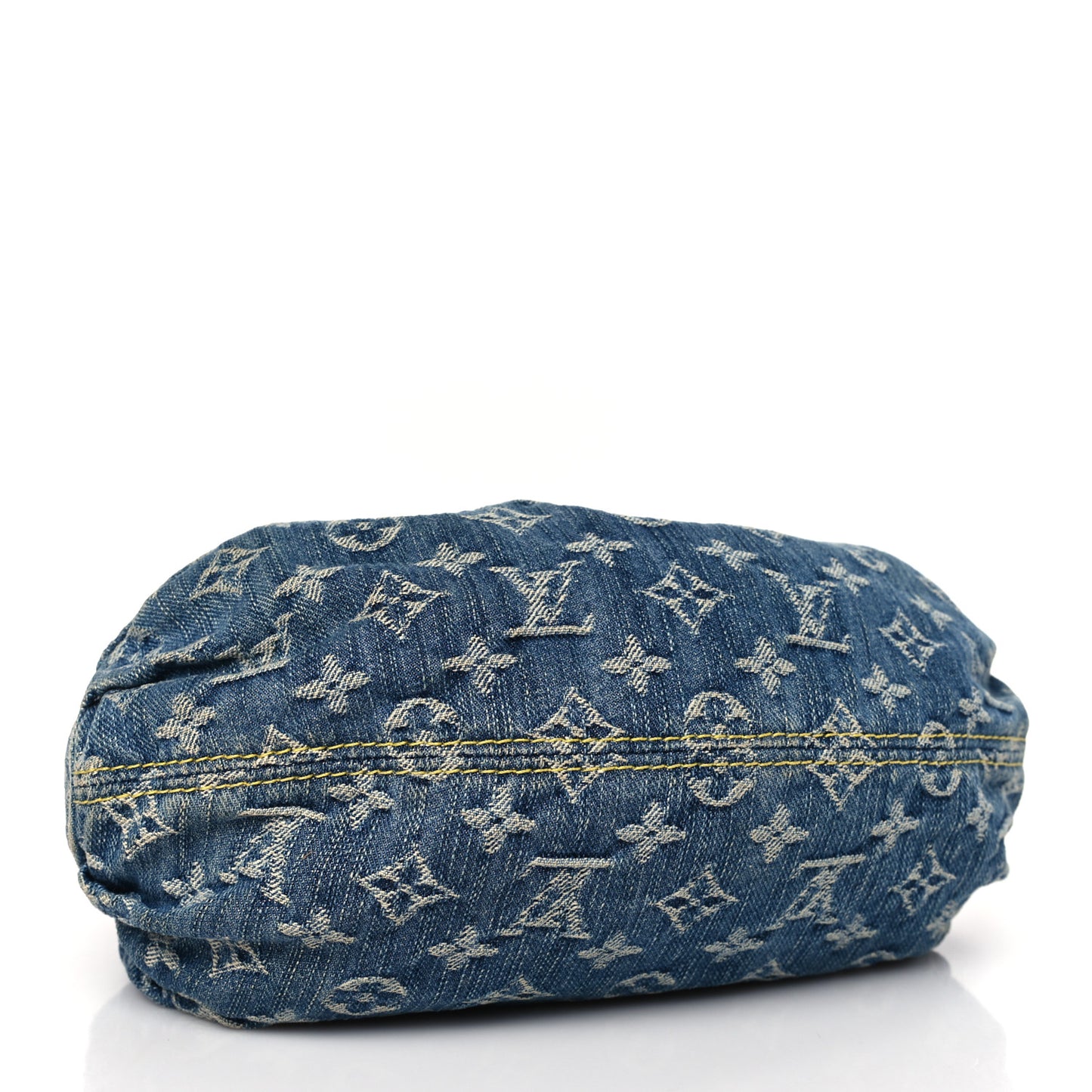 Monogram Denim Pleaty Blue