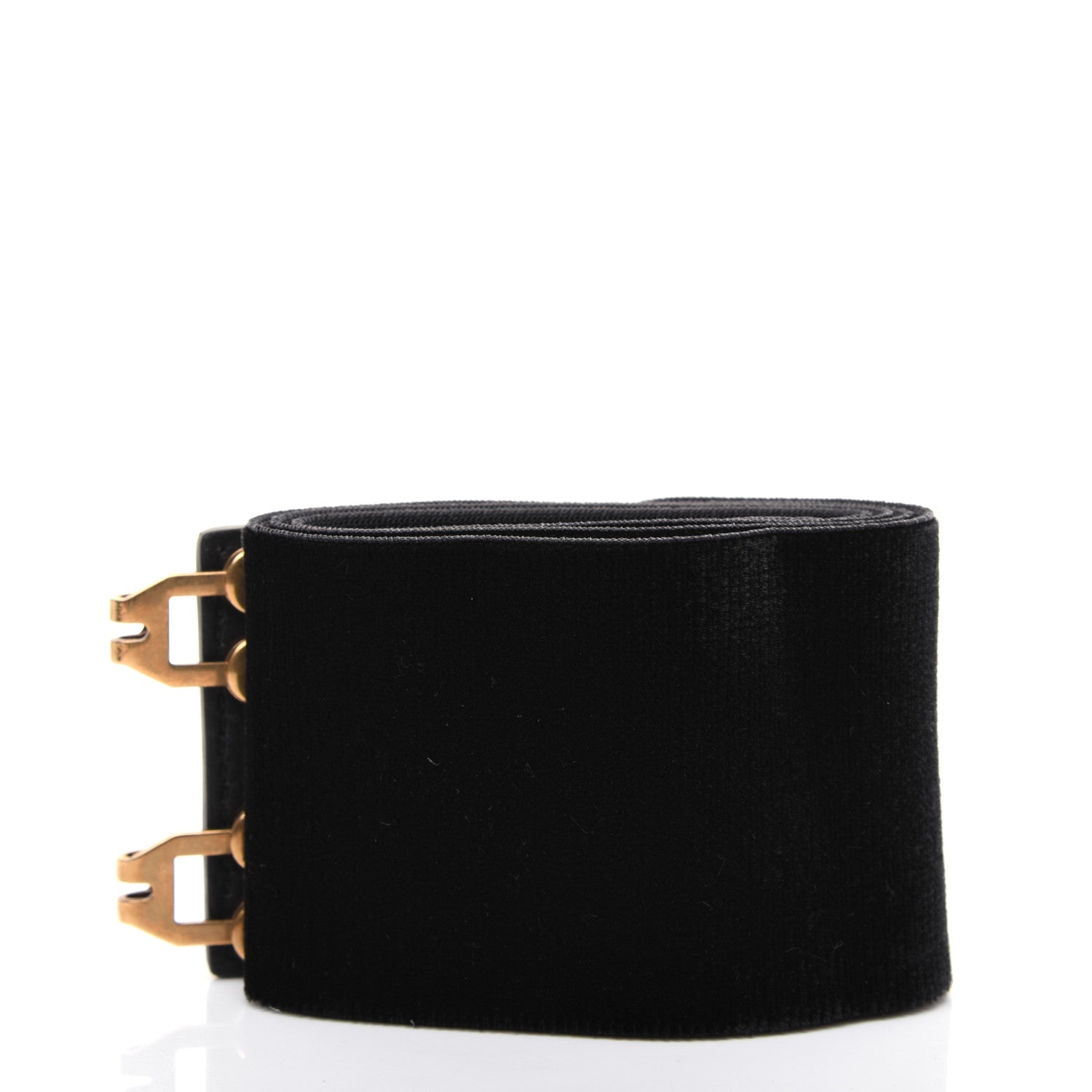 Gucci Velvet Patent Belt 80 32 Black 4 of 6