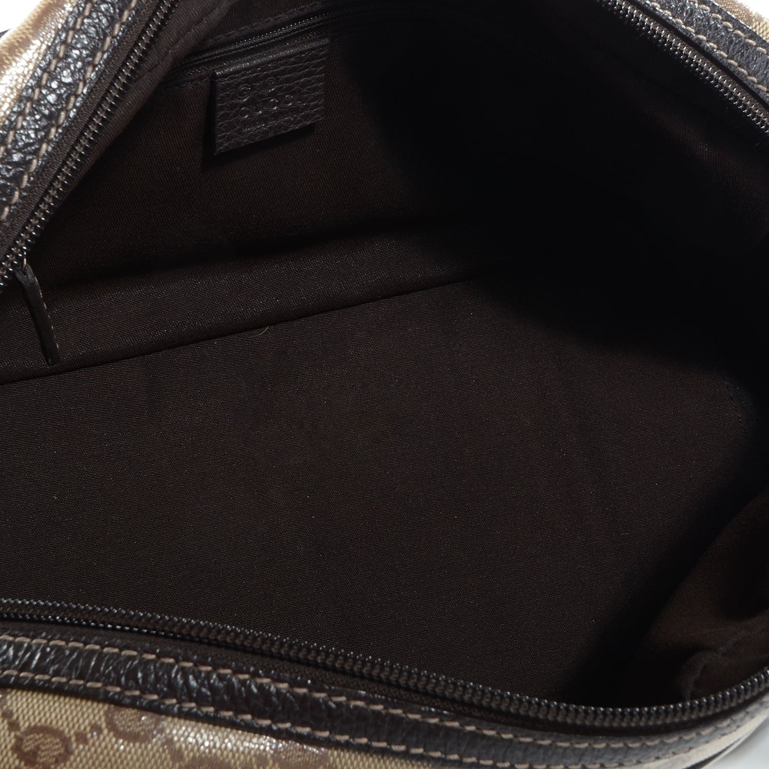 Gucci Crystal Monogram Web Princy Boston Brown 5 of 7