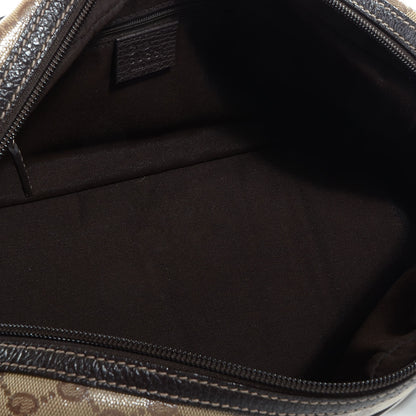 Gucci Crystal Monogram Web Princy Boston Brown 5 of 7