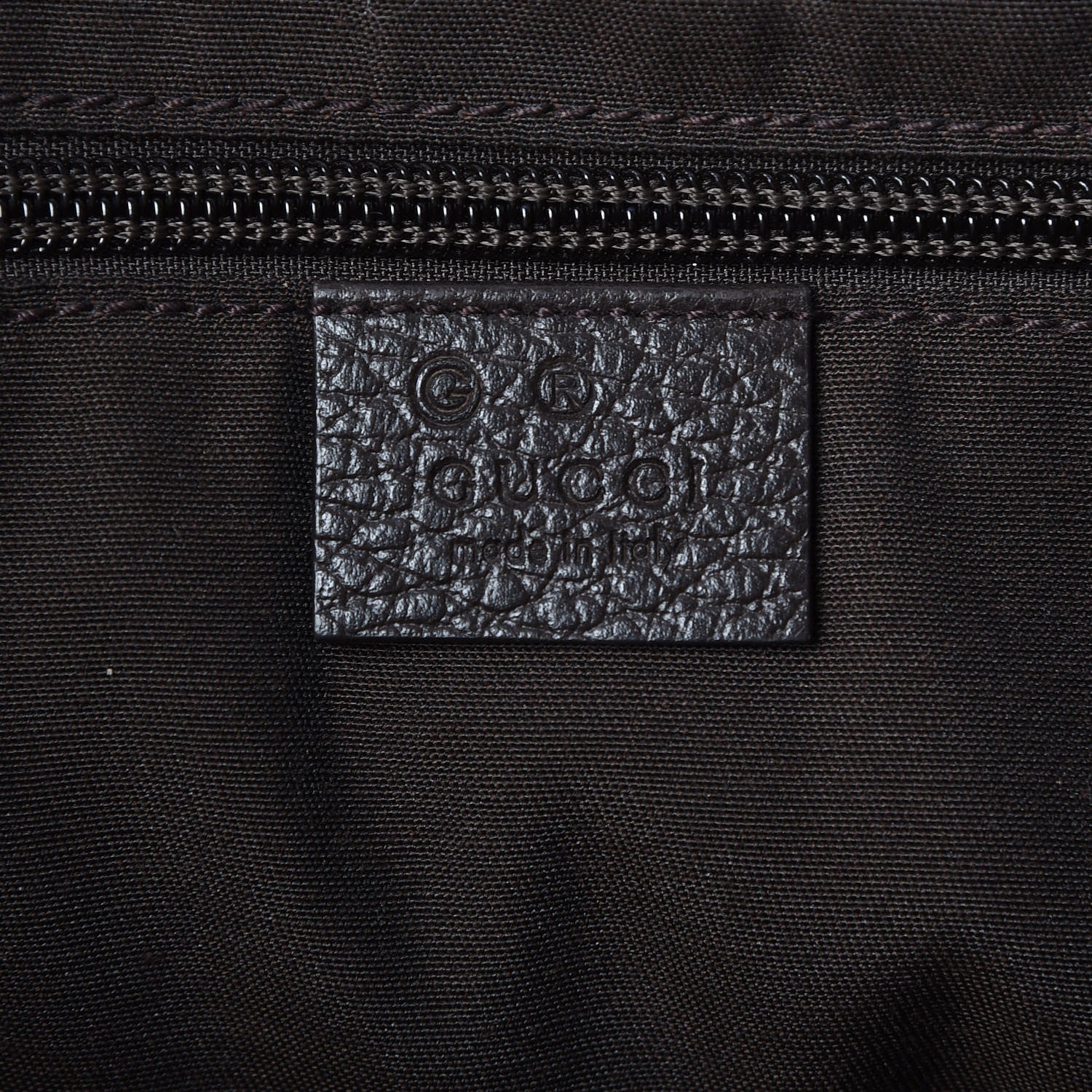 Gucci Crystal Monogram Large Flat Messenger Bag Dark Brown 6 of 7