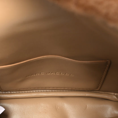 Marc Jacobs Faux Fur Calfskin Mini The Teddy J Marc Shoulder Bag Camel 5 of 10