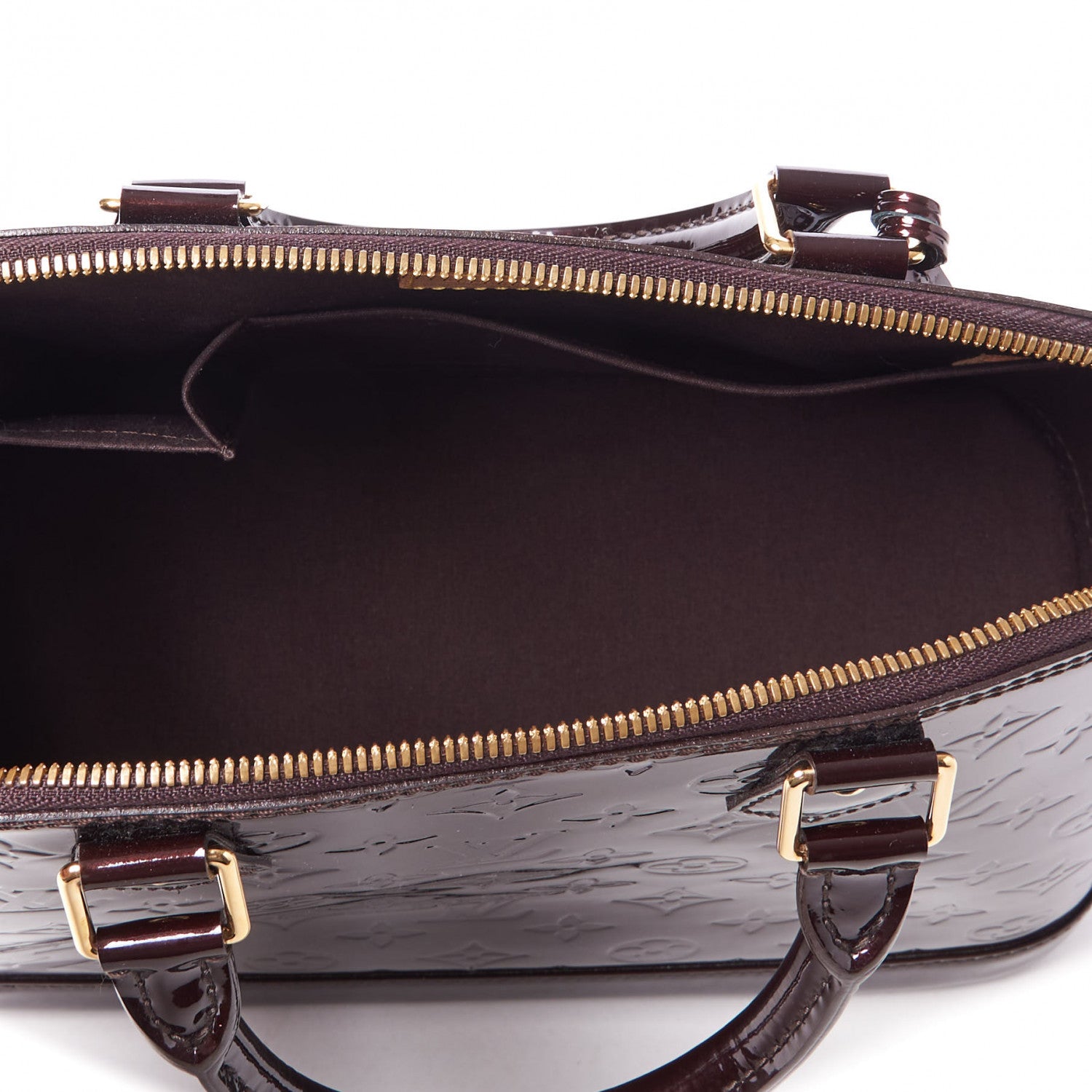 Louis Vuitton Vernis Alma PM Amarante 6 of 9
