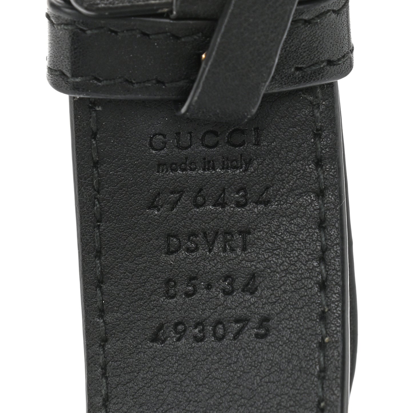 Calfskin Matelasse GG Marmont Belt Bag 85 34 Black