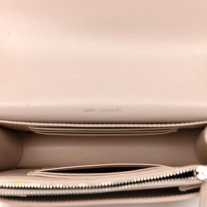 Saint Laurent Calfskin Monogram Sunset Chain Wallet Light Pink 4 of 11