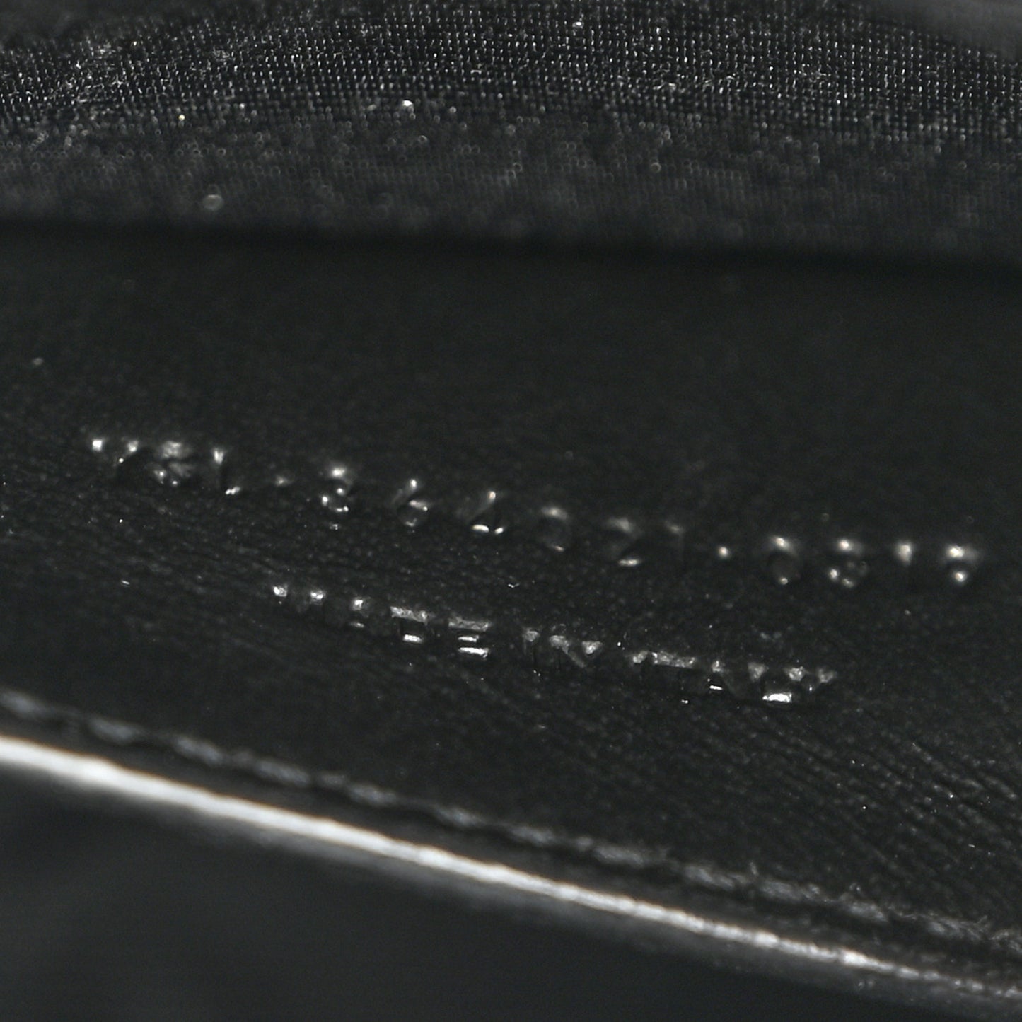 Grain De Poudre Medium Classic Monogram Kate Satchel Black