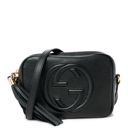 Gucci Pebbled Calfskin Small Soho Disco Bag Black 1 of 11