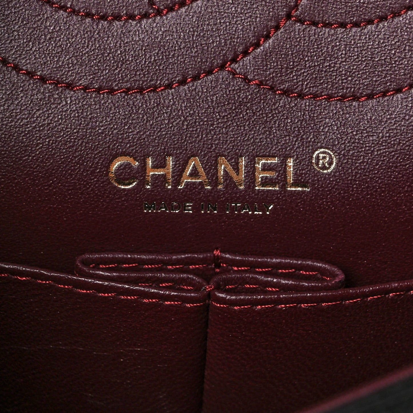 Aged Calfskin Quilted 2.55 Reissue 225 Flap Black