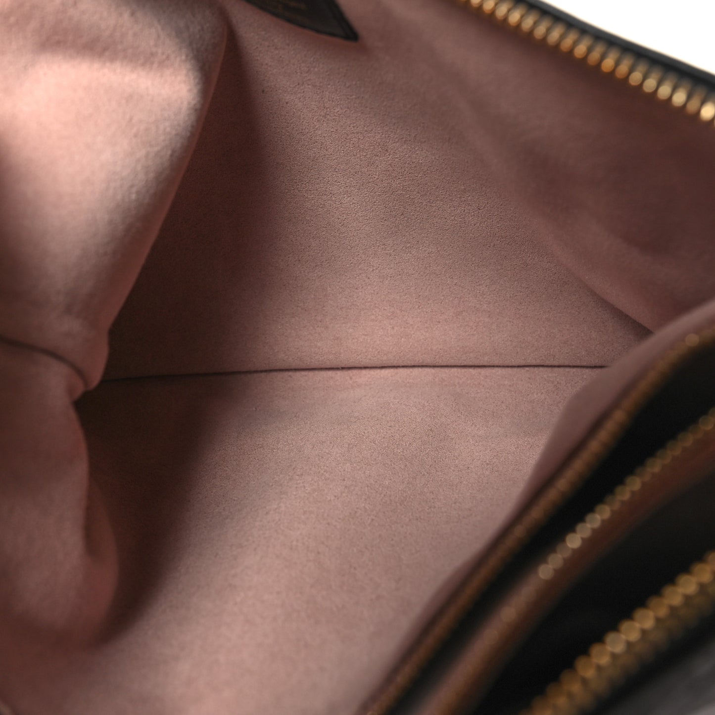 Lambskin Embossed Monogram Coussin PM Black