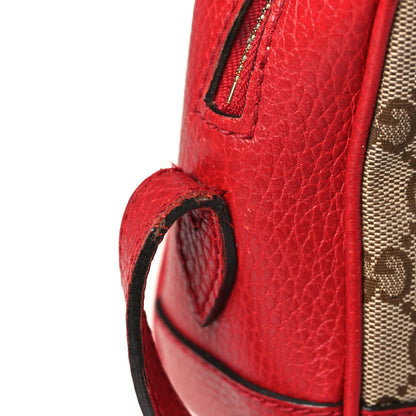 Gucci Monogram Mini Bree Messenger Bag Red 11 of 11