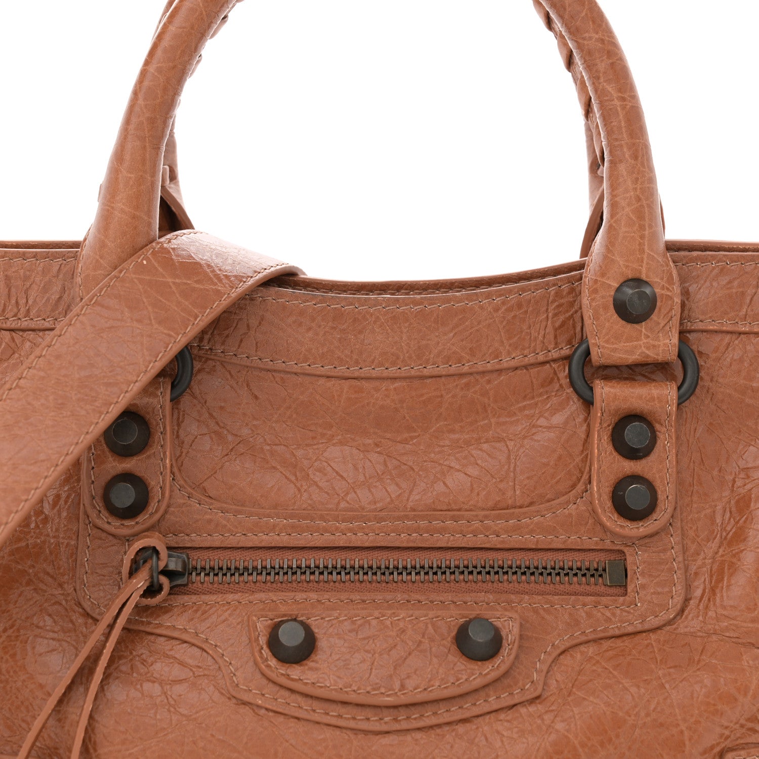 Balenciaga Agneau Classic Hardware Small Le City Camel 8 of 10